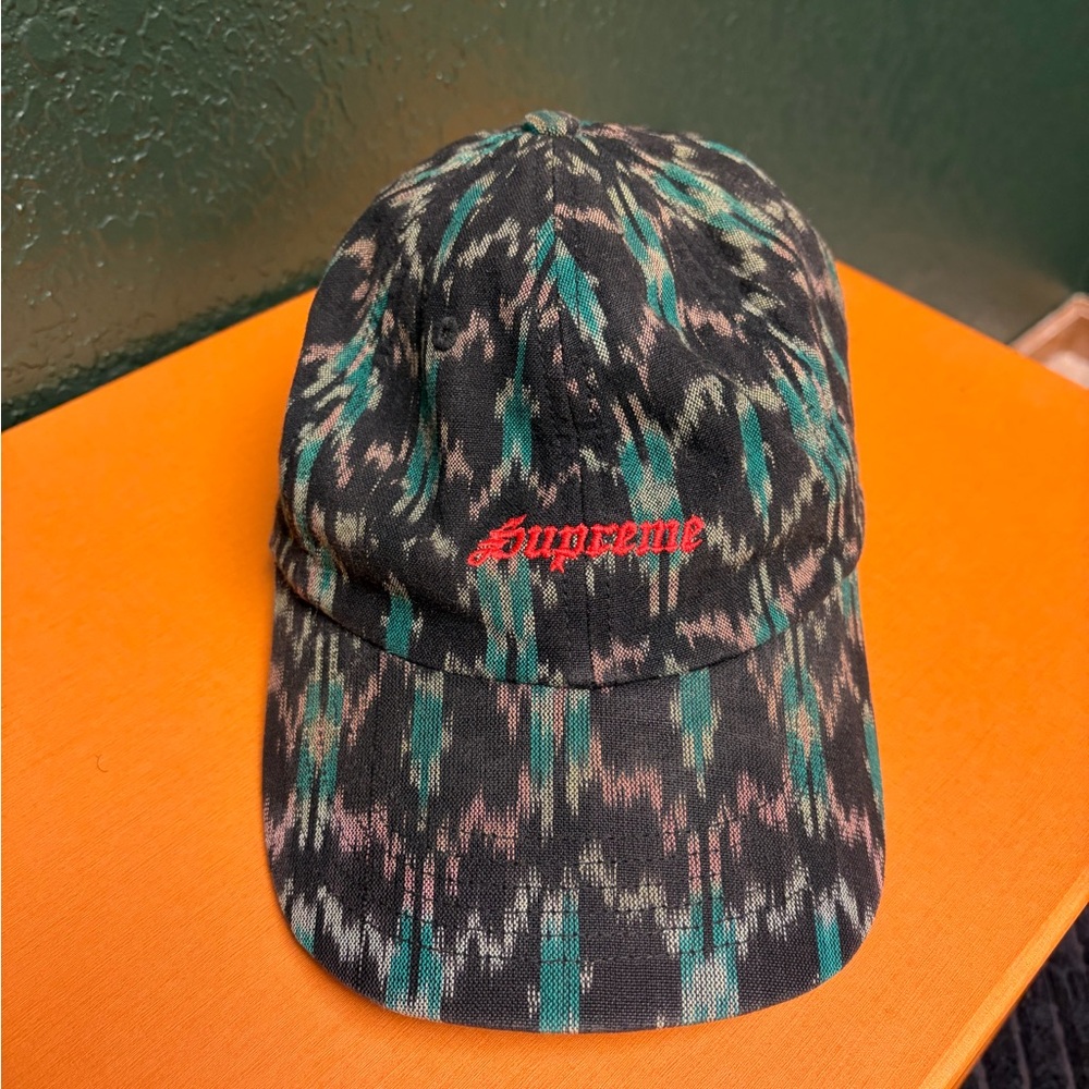 Supreme Multicolor Patterned Hat - image 1